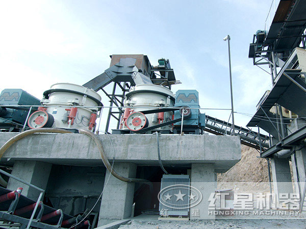 开云登陆入口圆锥破生产现场