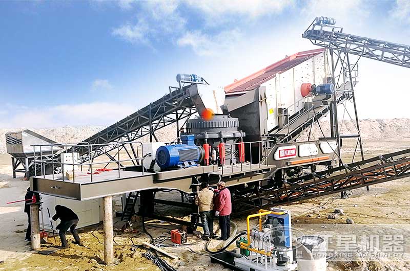 开云登陆入口移动式水泥块粉碎机