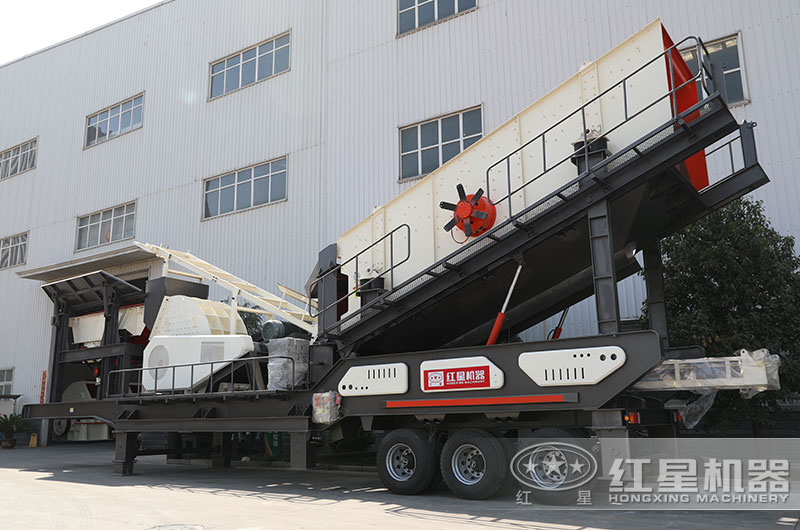 移动粉碎石头的机器设备图片 移动粉碎石头的机器设备图片