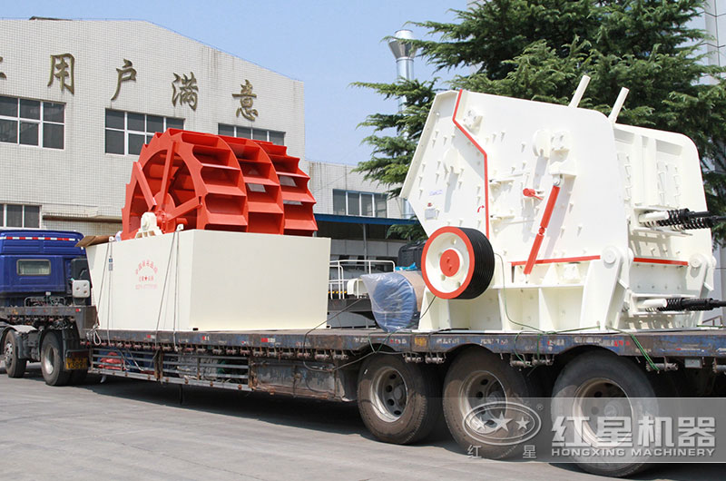 开云登陆入口反击破碎机发货现场图