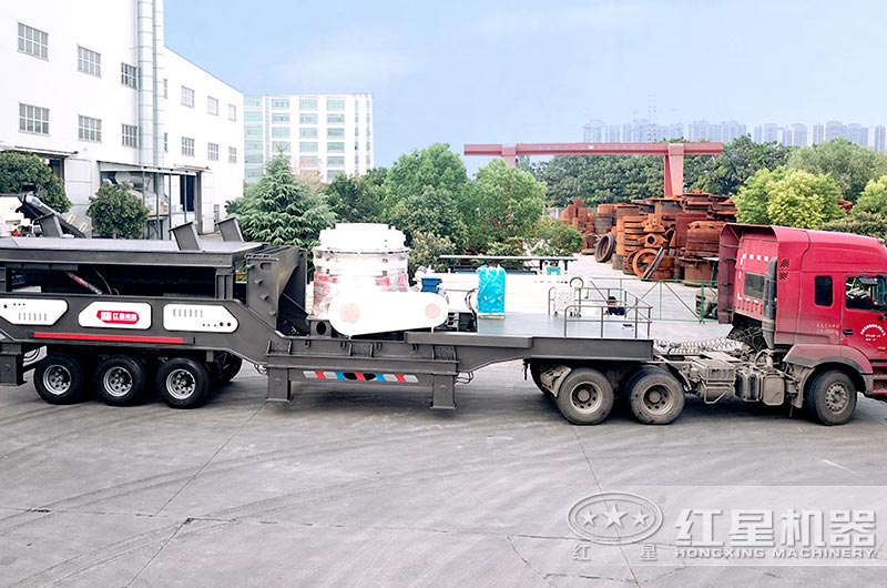 移动式水泥路面破碎机发货现场图 移动式水泥路面破碎机发货现场图