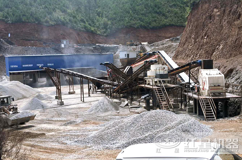 开云登陆入口工程师为贵州客户量身定制风化石制砂生产线